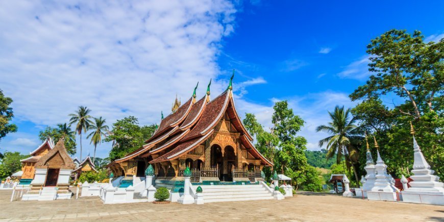 Wat Xieng Thong Luang prabangissa, Laosissa